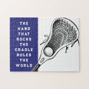 Funny Lacrosse Jigsaw Puzzle