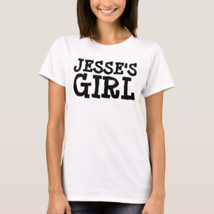 Funny ladies T-shirts, JESSE'S GIRL T-Shirt