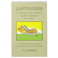 Funny Laftovers Food Cartoons Calendar