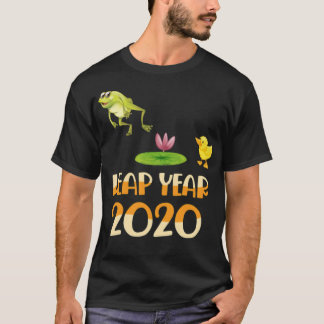 Funny Lake Animals February 29th 2020 Leap canine  T-Shirt