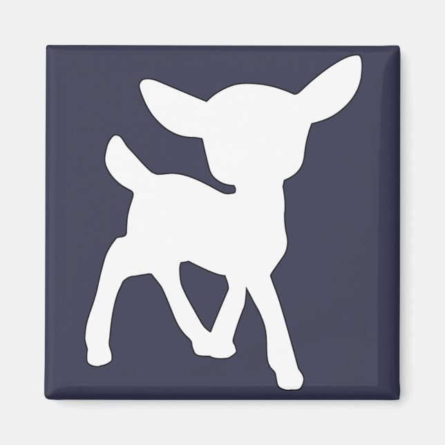 funny lamb magnet (Front)