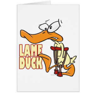 funny lame duck cartoon