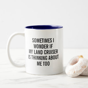 Funny Land Cruiser Two-Tone Coffee Mug