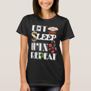 Funny Las Vegas Casino Trip Party Couple Family Ma T-Shirt