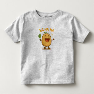Funny Laughing Potato Toddler T-Shirt