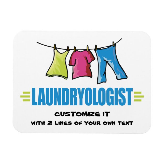 Funny Laundry Magnet (Horizontal)