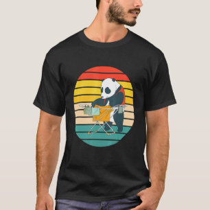 Funny Laundry Panda T-Shirt