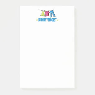 Funny Laundry Post-it Notes