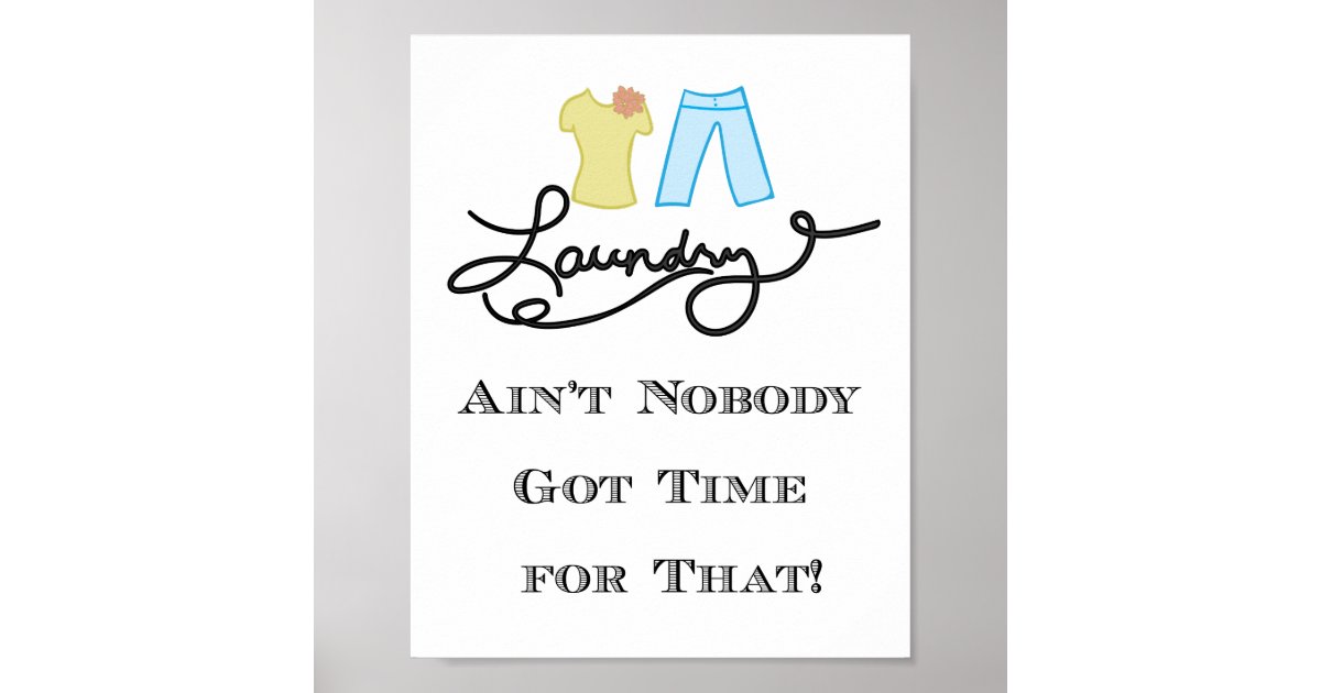 Funny Laundry Room Wall Art
