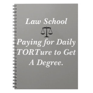Funny Law School Notebook