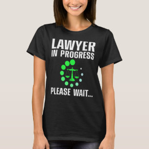 Funny Law Student Art Men Women Lawyer Law School T-Shirt