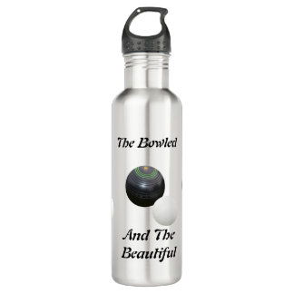 Funny Lawn Bowls Bowed Beautiful Design, 710 Ml Water Bottle