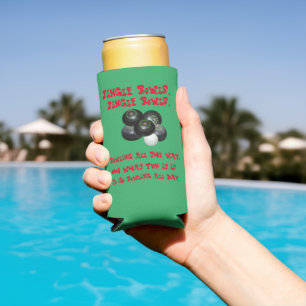 Funny Lawn Bowls Christmas, Can Cooler