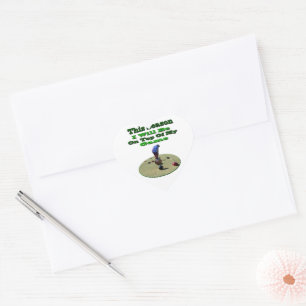 Funny Lawn Bowls This Season, Heart Sticker