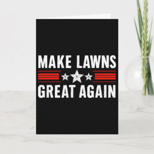 Funny Lawn Mower Dad Gardener Make Lawns Great Aga Card