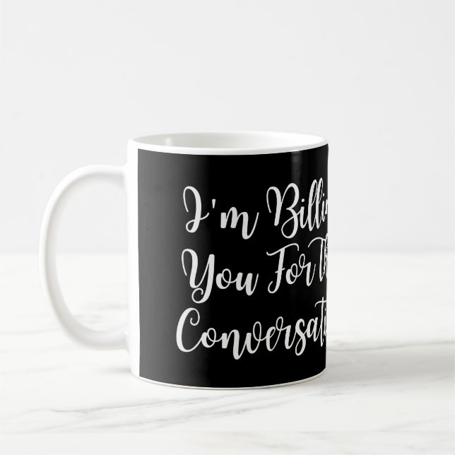 Funny lawyer coffee mug (Left)