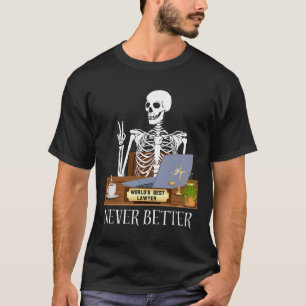 Funny Lawyer Halloween  T-Shirt