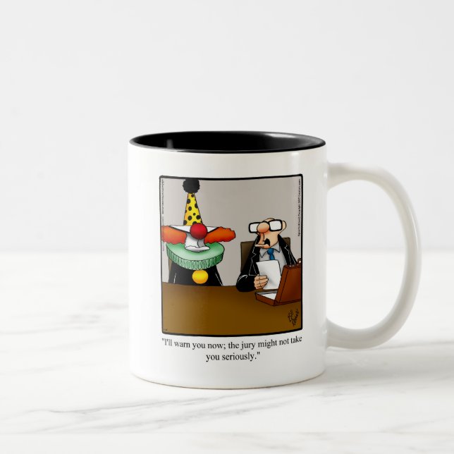 Funny Lawyer Humour Coffee Mug  (Right)