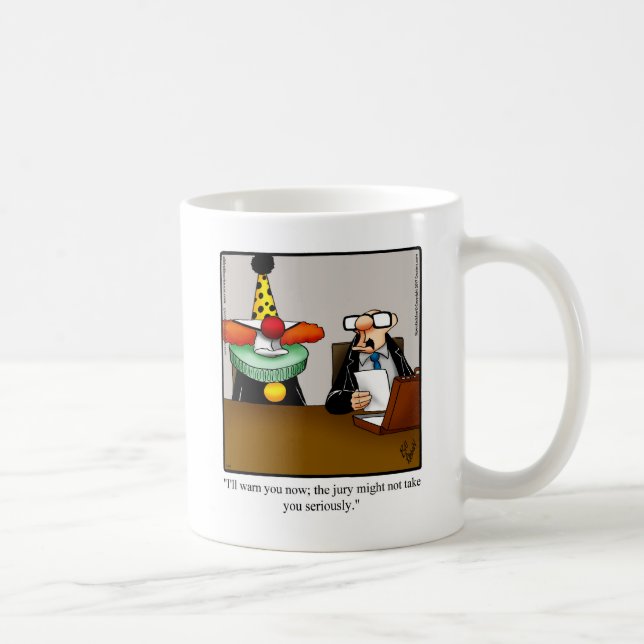 Funny Lawyer Humour Coffee Mug "Spectickles" (Right)