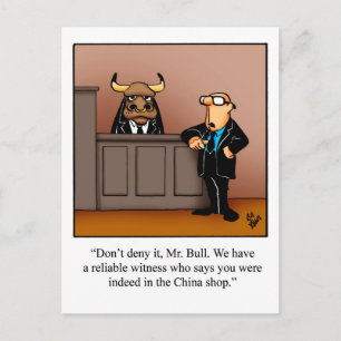 Funny Lawyer Humour Postcard
