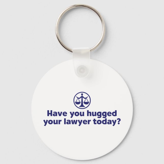 Funny Lawyer Key Ring (Front)