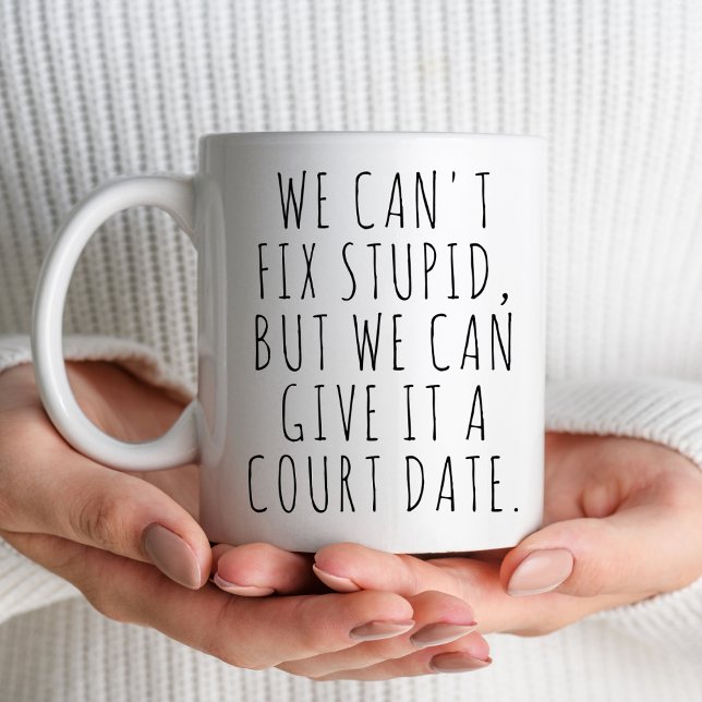 Funny Lawyer Law firm Gift Attorney Law Student Coffee Mug (Creator Uploaded)