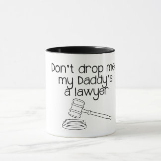 Funny Lawyer Mug Text, lawyer gift idea