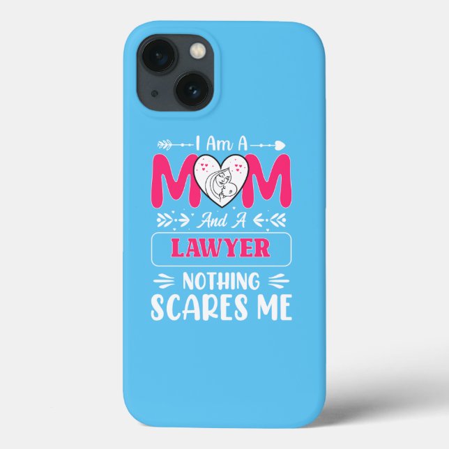 Funny Lawyer Mum, Lawyer Mum Funny Case-Mate iPhone Case (Back)