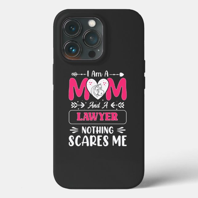 Funny Lawyer Mum, Lawyer Mum Funny Case-Mate iPhone Case (Back)