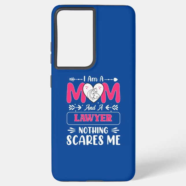Funny Lawyer Mum, Lawyer Mum Funny Samsung Galaxy S21+ Case (Back)
