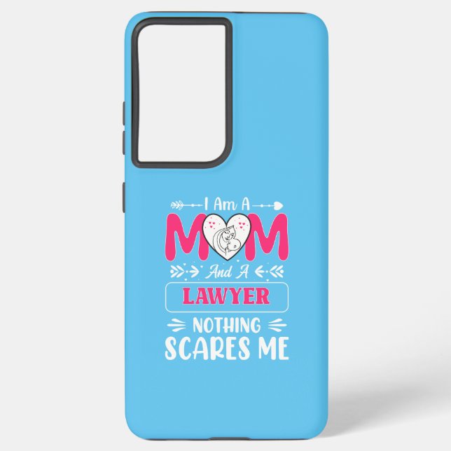 Funny Lawyer Mum, Lawyer Mum Funny Samsung Galaxy S21 Ultra Case (Back)