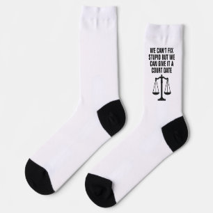 Funny Lawyer Socks,Unique Attorney Gifts Socks