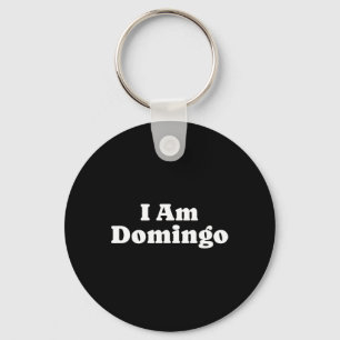 Funny Lazy Adult Halloween Costume Domingo Chelore Key Ring