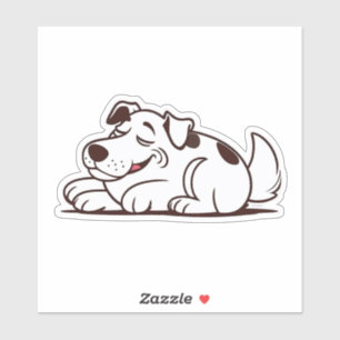 Funny Lazy Dog Design