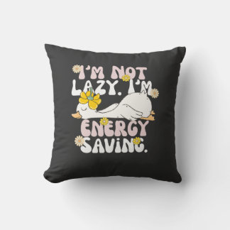 Funny Lazy Duck Pillow