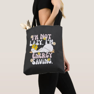 Funny Lazy Duck  Tote Bag