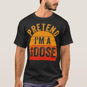 Funny Lazy Halloween Costume Gift Pretend I'm a Go T-Shirt