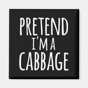 Funny Lazy Halloween Magnet