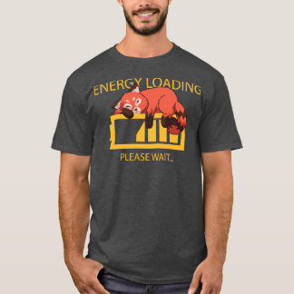 Funny Lazy Red Panda T-Shirt