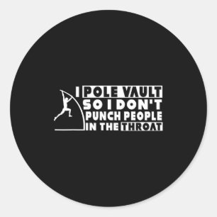 Funny Le Vault So I Don't Punch People - Le Vaulti Classic Round Sticker