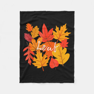 Funny Leaf Blower Fall Couple Halloween Costume Gi Fleece Blanket