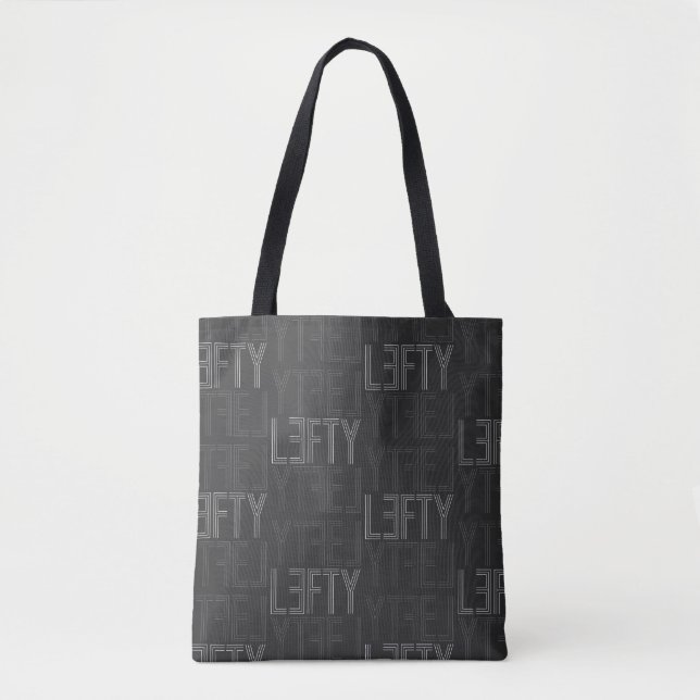 Funny Lefty Left Handed  Tote Bag (Front)