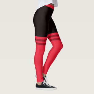 Funny Leggings with Faux Over Knee Socks