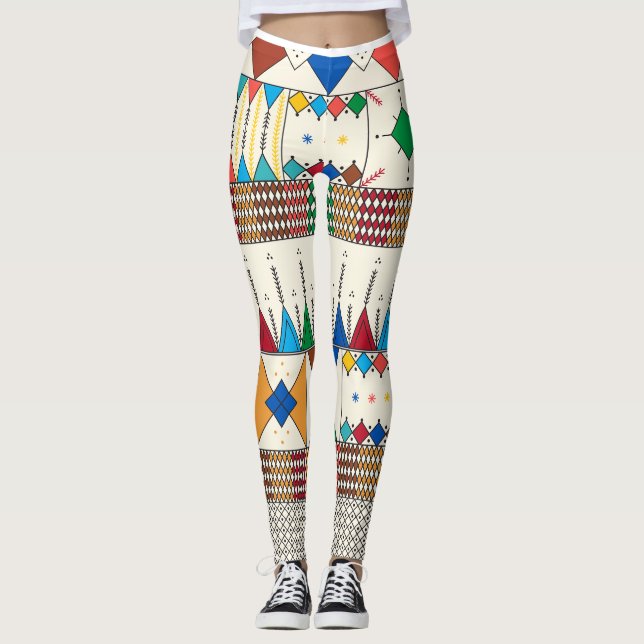 Funny Leggings, Women's Novelty Leggings (Front)