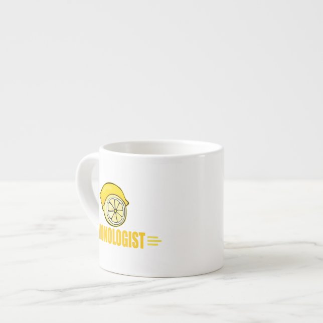 Funny Lemon Espresso Cup (Front Left)