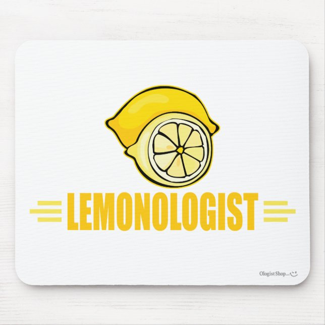 Funny Lemon Mouse Pad (Front)