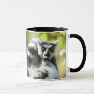 Funny Lemurs of Madagascar Monkey Business Mug