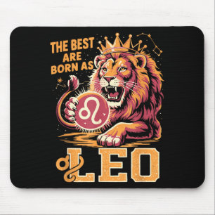 Funny Leo Birthday Quote Astrology Horoscope Gift Mouse Pad