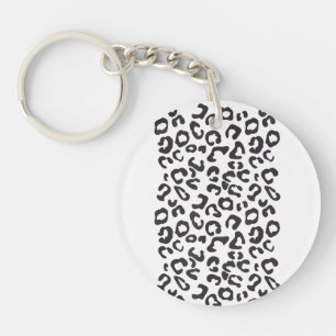 Funny Leopard Animal Key Ring