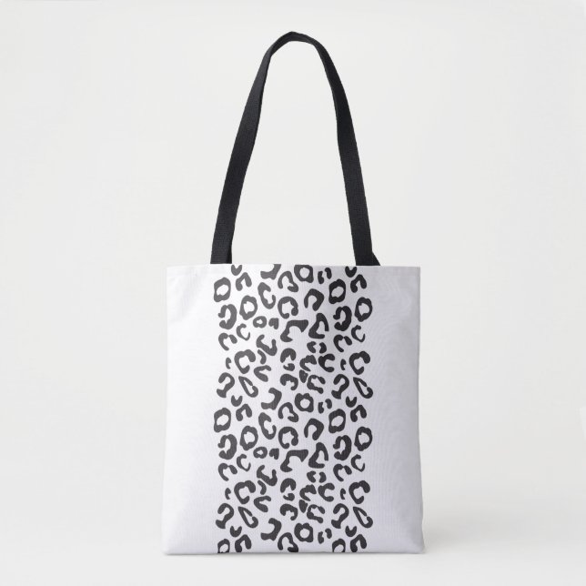Funny Leopard Animal Tote Bag (Front)